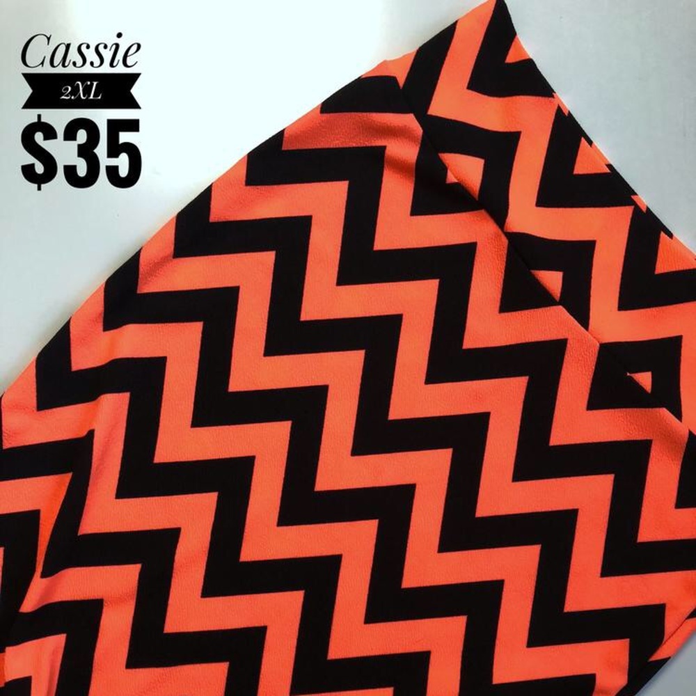 2XL Chevron Cassie Skirt